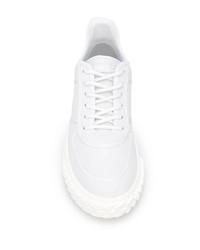 Baskets basses en cuir blanches Giuseppe Zanotti