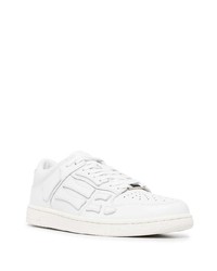 Baskets basses en cuir blanches Amiri