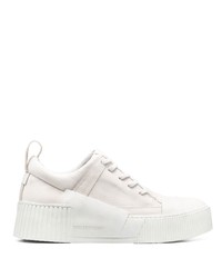 Baskets basses en cuir blanches Boris Bidjan Saberi