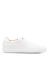 Baskets basses en cuir blanches BOSS