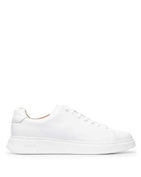 Baskets basses en cuir blanches BOSS