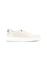 Baskets basses en cuir blanches Buscemi