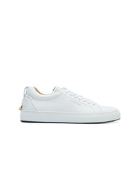 Baskets basses en cuir blanches Buscemi