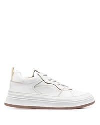 Baskets basses en cuir blanches Buttero