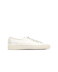 Baskets basses en cuir blanches Buttero