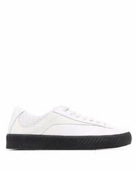 Baskets basses en cuir blanches BY FA