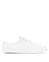 Baskets basses en cuir blanches Camper