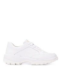 Baskets basses en cuir blanches Camper