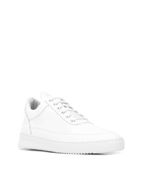 Baskets basses en cuir blanches Filling Pieces