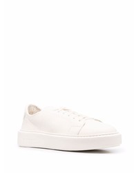 Baskets basses en cuir blanches Henderson Baracco