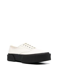 Baskets basses en cuir blanches Oamc