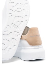 Baskets basses en cuir blanches Alexander McQueen