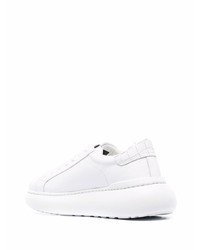 Baskets basses en cuir blanches Hide&Jack