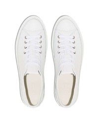 Baskets basses en cuir blanches Givenchy