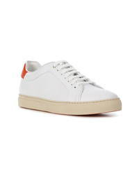 Baskets basses en cuir blanches Paul Smith