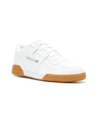 Baskets basses en cuir blanches Reebok