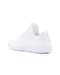 Baskets basses en cuir blanches Arkk