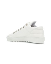 Baskets basses en cuir blanches Filling Pieces