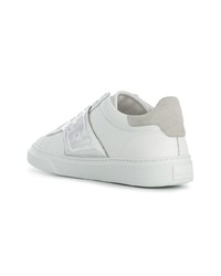 Baskets basses en cuir blanches Hogan