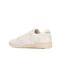 Baskets basses en cuir blanches Reebok