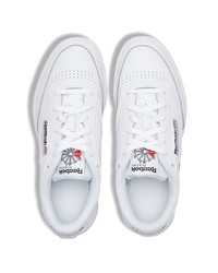 Baskets basses en cuir blanches Reebok