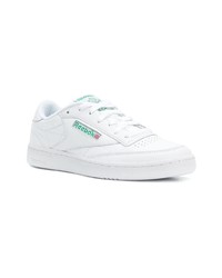 Baskets basses en cuir blanches Reebok