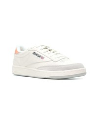 Baskets basses en cuir blanches Reebok