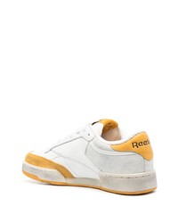 Baskets basses en cuir blanches Reebok