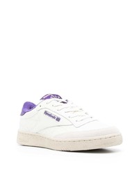 Baskets basses en cuir blanches Reebok