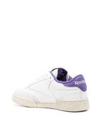 Baskets basses en cuir blanches Reebok