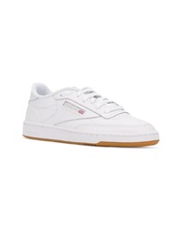 Baskets basses en cuir blanches Reebok