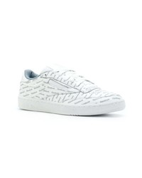 Baskets basses en cuir blanches Reebok