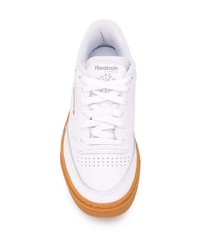 Baskets basses en cuir blanches Reebok