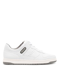 Baskets basses en cuir blanches Coach