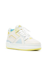 Baskets basses en cuir blanches Just Don