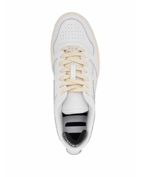 Baskets basses en cuir blanches Diesel