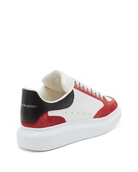 Baskets basses en cuir blanches Alexander McQueen