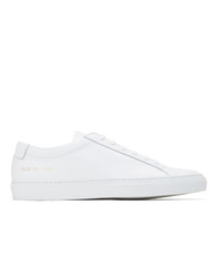 Baskets basses en cuir blanches Common Projects