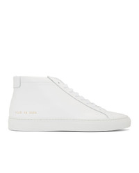 Baskets basses en cuir blanches Common Projects