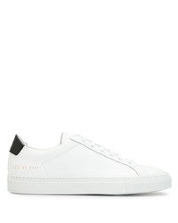 Baskets basses en cuir blanches Common Projects