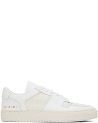 Baskets basses en cuir blanches Common Projects