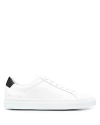 Baskets basses en cuir blanches Common Projects