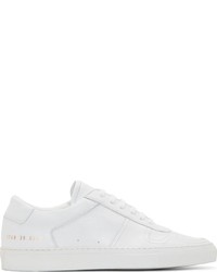 Baskets basses en cuir blanches Common Projects