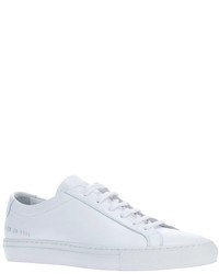 Baskets basses en cuir blanches Common Projects