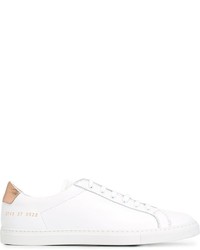 Baskets basses en cuir blanches Common Projects