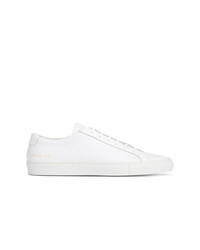 Baskets basses en cuir blanches Common Projects