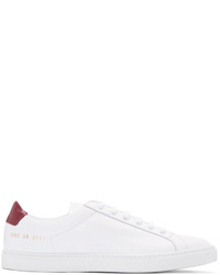 Baskets basses en cuir blanches Common Projects