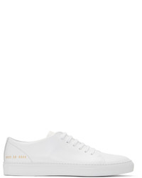 Baskets basses en cuir blanches Common Projects