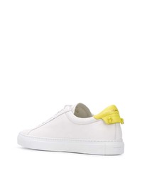 Baskets basses en cuir blanches Givenchy