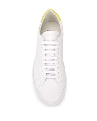 Baskets basses en cuir blanches Givenchy